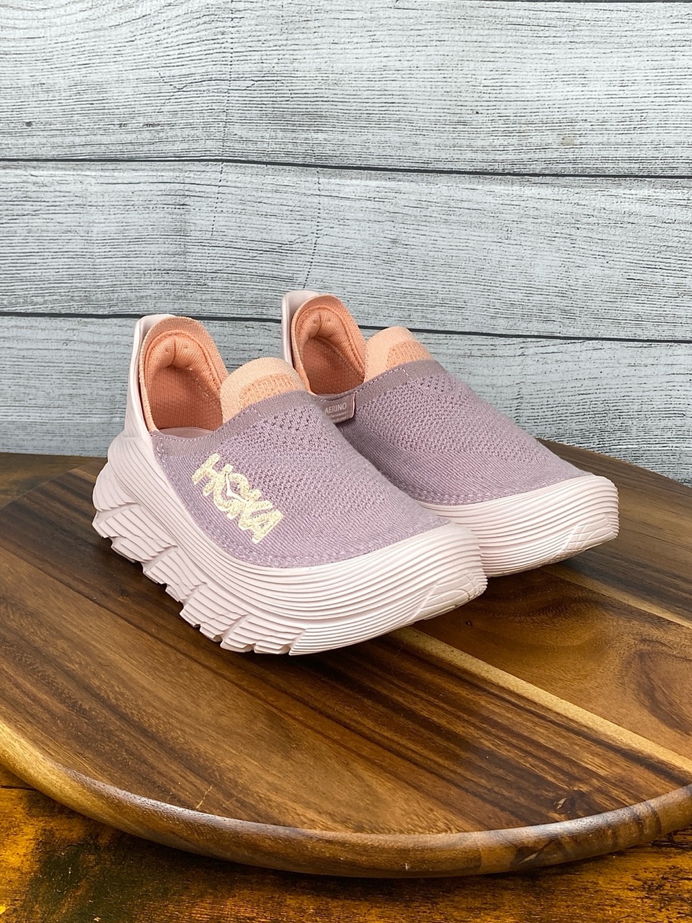 HOKA One One Restore TC Aerino Quartz Sand Women’s Recovery Shoes Size 6 - Picture 3 of 12